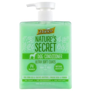 Prince Nature's Secret Dog Conditioner Ultra Soft Honey And Milk 500Ml
