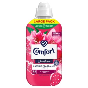 Comfort Creations Fabric Conditioner Strawberry & Lily 48 Wash 1.4L