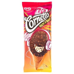 Cornetto Choc'n'ball Ice Cream Cone 160Ml