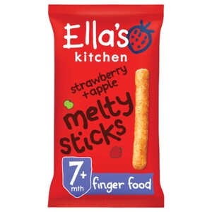Ella's Kitchen Strawberry And Apple Melty Sticks 16G