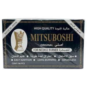Mitsuboshi Charcoal Briquets 96 Pieces
