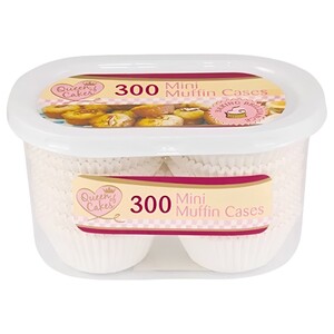 Queen Of Cakes Mini Muffin Cases 300 Pieces