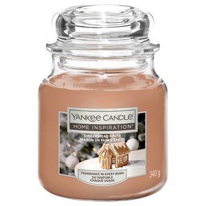 Yankee Medium Jar Gingerbread House 340G