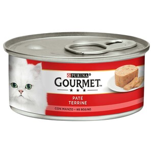 Purina Gourmet Pate With Pieces & Beef 195G