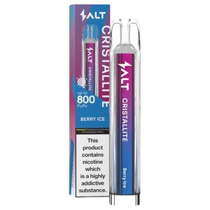 Salt Cristallite Vape Berry Ice 800 Puffs 20Mg 2Ml
