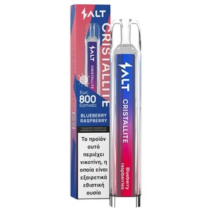 Salt Cristallite Vape Blueberry Raspberry 800 Puffs 20Mg 2Ml