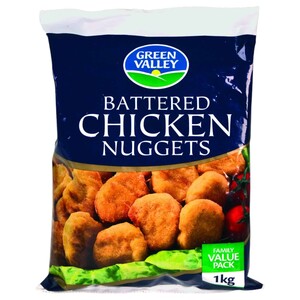 Green Valley Battered Chicken Nuggets 1Kg