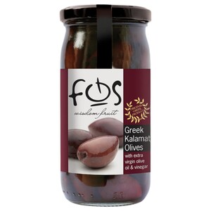 Fos Greek Kalamata Olives 360G