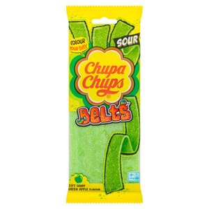 Chupa Chups Green Apple Belts 90G