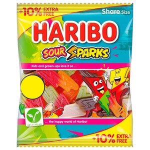 Haribo Jelly Sour Sparks 154G