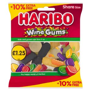 Haribo Wine Gums 154G