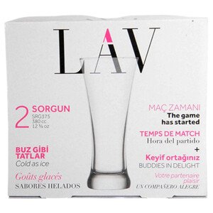 Lav 2 Beer Glasses