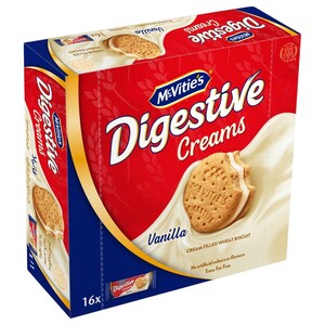 Mcvitie Digestive Vanilla Cream 44G X12
