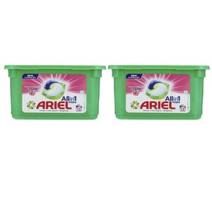 Ariel Detergent Tabs With Touch Downy 15 Pcs Pack Of 2