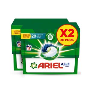 Ariel Detergent Tabs Regular 15 Pcs Pack Of 2