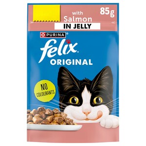 Purina Felix Salmon Pouch 85G