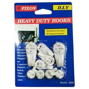 Fixon Hooks Heavy Duty 1222
