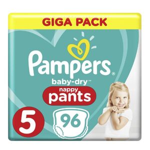 Pampers Baby Diaper Pants Giant Box Size 5 96 Pcs