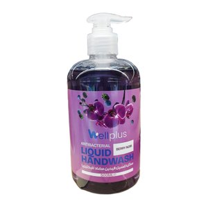 Wellplus Liquid Soap Berries Noir 500Ml