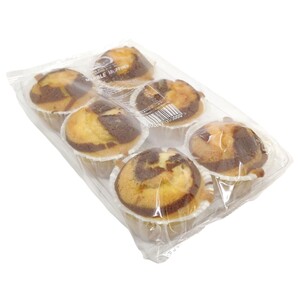 David’S Bakery Marble Muffins 6 Pieces