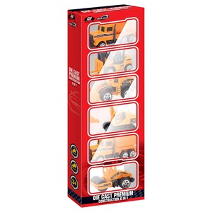 Power Joy Die Cast Premium Construction 6In1