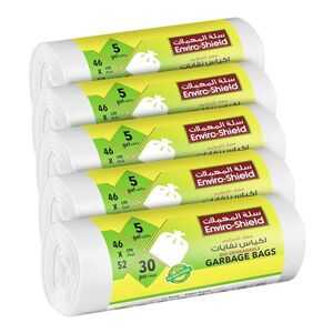 Enviroshield Trash Bag Roll 5 Gallon 46 X 52Cm 30 Pieces