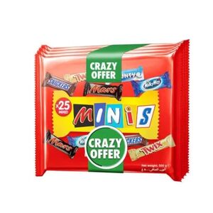 Mars Best Of Minis Chocolate Bag 400G X 3'S Crazy Offer