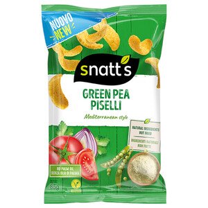 Snatt's Green Pea Mediterranean Herbs Vegan 85G
