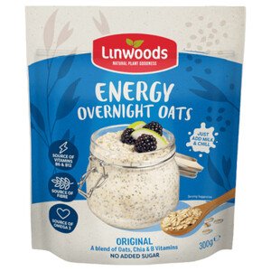 Linwoods Energy Overnight Oats Original 300G