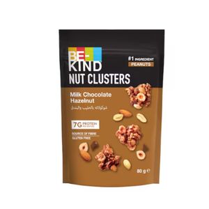 Be-Kind Nut Clusters Milk Chocolate With Hazelnut 80G