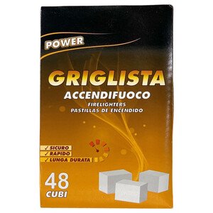 Power Griglista Accendifuoco 48 Cubes