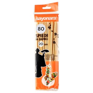 Sayonara Skewers 20Cm 80 Pieces