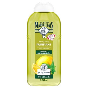 Le Petit Marseillais Shampoo Purifiant Ortie & Citron Bio 300Ml