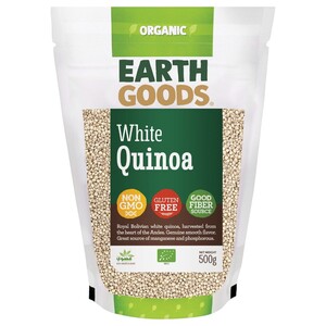 Earth Goods White Quinoa Organic 500G