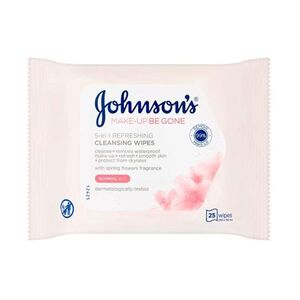 Johnson's Facial Wipes Dry Essentials Nourishing 25 Pcs
