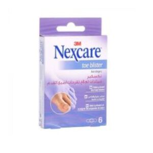 Nexcare Toe Blister Plasters G 26 Mm X 70 Mm 6 Pcs