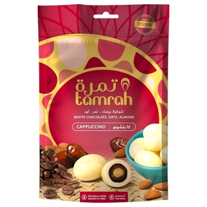 Tamrah Cappuccino White Chocolate, Dates With Almond 100G