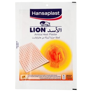 Hansaplast Lion Arnica Heat Plaster 1 Skin Patch 12 X 18Cm