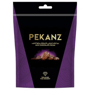 Pekanz Pecan Nuts Coated With Milk Chocolate 50G
