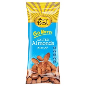 Best Go Nuts Salted Almonds 80G