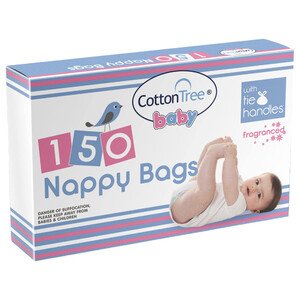 Cotton Tree Fragranced Nappy Bags 150 Bag