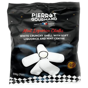 Pierrot Gourmand Liquorice Chalks 200G