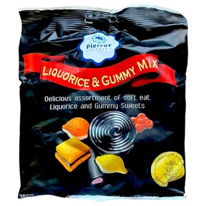 Pierrot Gourmand Liquorice & Gummy Mix 250G