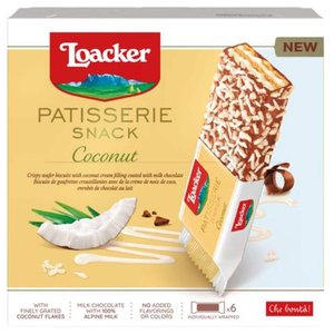 Loacker Patisserie Coconut 21G X6