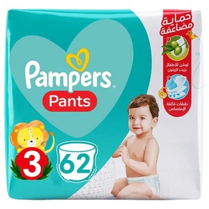 Pampers Mine Line Pants Size 3 62 Pieces