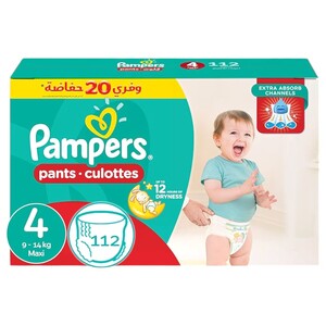 Pampers Pants Diapers Size 4 112 Pieces