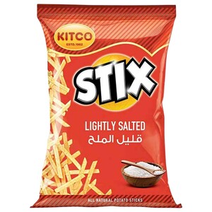Kitco Stix Potato Chips Lightly Salted 20G