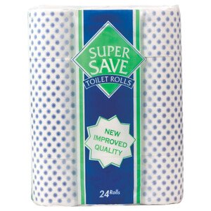 Super Save Toilet Paper 24 Rolls