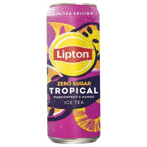 Lipton Ice Tea Tropical Passionfruit & Mango Zero Sugar 320Ml