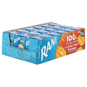 Rani Tetra Mango No Added Sugar 125Ml X18